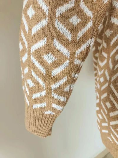 Chanel™ | Cardigan Oversized Tricoté à Col V pour Femmes